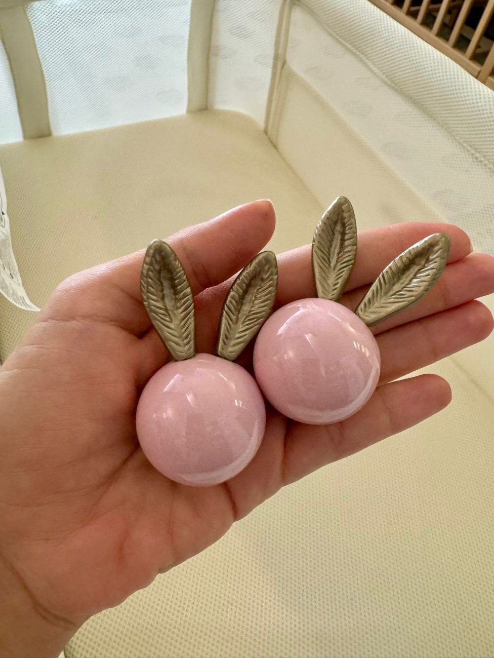 4 adet Tavşan Kulp-PİNK