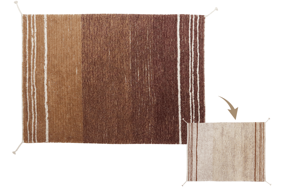 Twin Toffee Çift Taraflı Halı, S