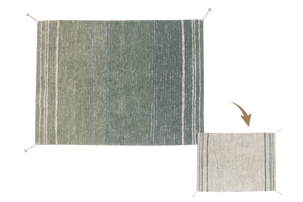 Lorena Canals-TWİN VİNTAGE BLUE ÇİFT TARAFLI LARGE